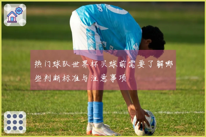 热门球队世界杯买球前需要了解哪些判断标准与注意事项